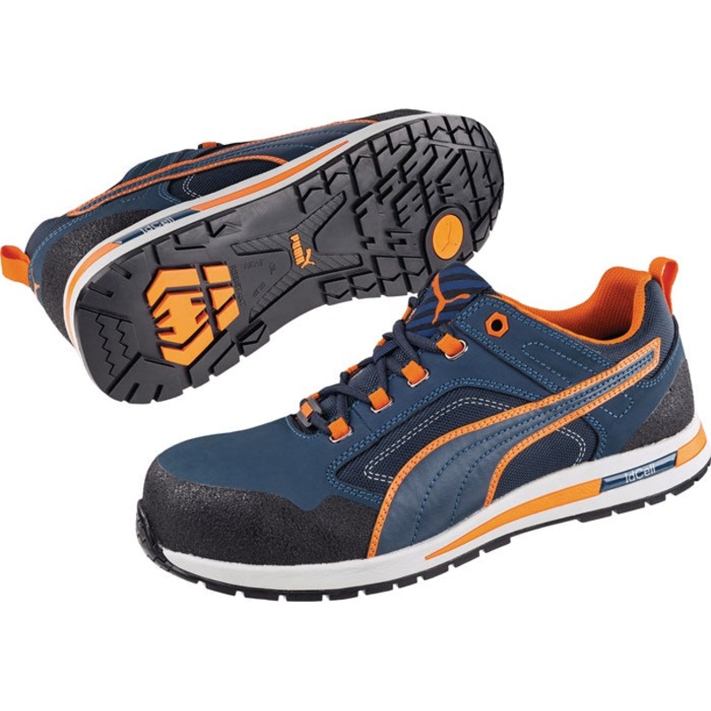 Zapato de seguridad PUMA Crosstwist LOW Talla 40 azul/naranja (4000374600)