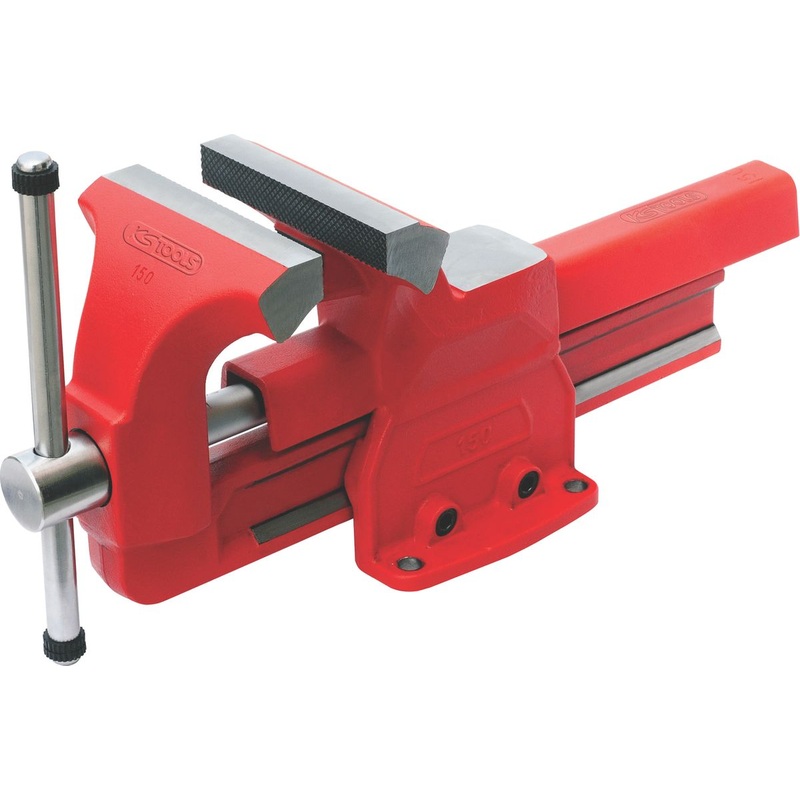Tornillo de banco paralelo KS TOOLS sin plato giratorio, 100 mm ( 914.0026 )