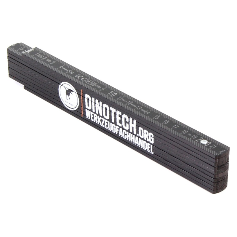 Stabila Dinotech Regla plegable Regla medidora negra 2 m Precisin Clase III