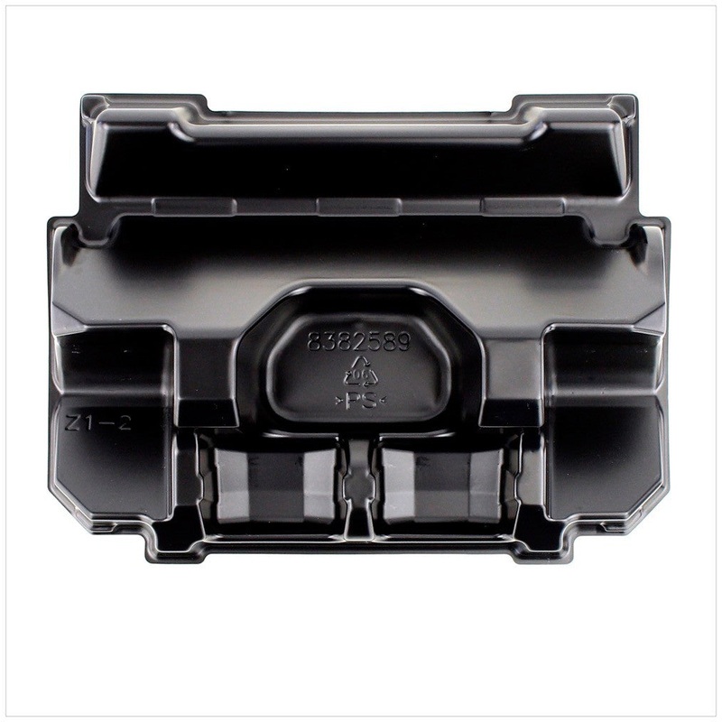 Inserto compatible Makita para 4 bateras BL1830B BL1840B BL1850B BL1860B y cargador doble DC18RD (838258-9)
