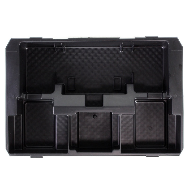Inserto del sistema DeWalt para la caja del sistema TSTAK II adecuado para 4 bateras y 1 cargador