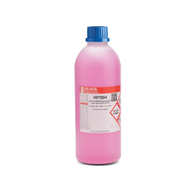 HI7004C pH 4.01 Calibration Solution (500 mL)