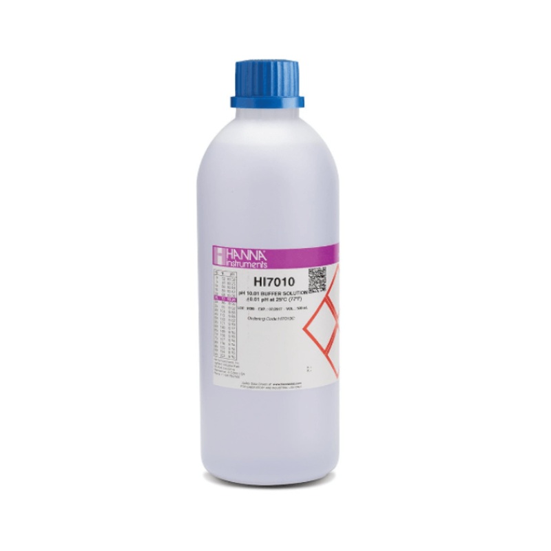 HI7010C pH 10.01 Calibration Solution (500 mL)