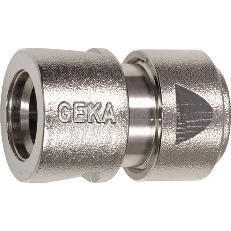 GEKA pieza de manguera GEKA plus manguera de latn niquelado tamao 13 mm (4300600052)
