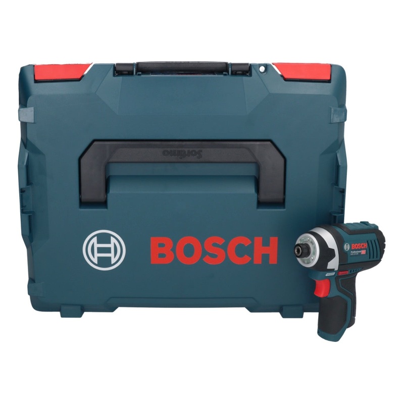 Atornillador de impacto a batera Bosch GDR 12V-105 Professional 12 V 105 Nm 1/4" + L-Boxx (06019A6906) - sin batera, sin cargador