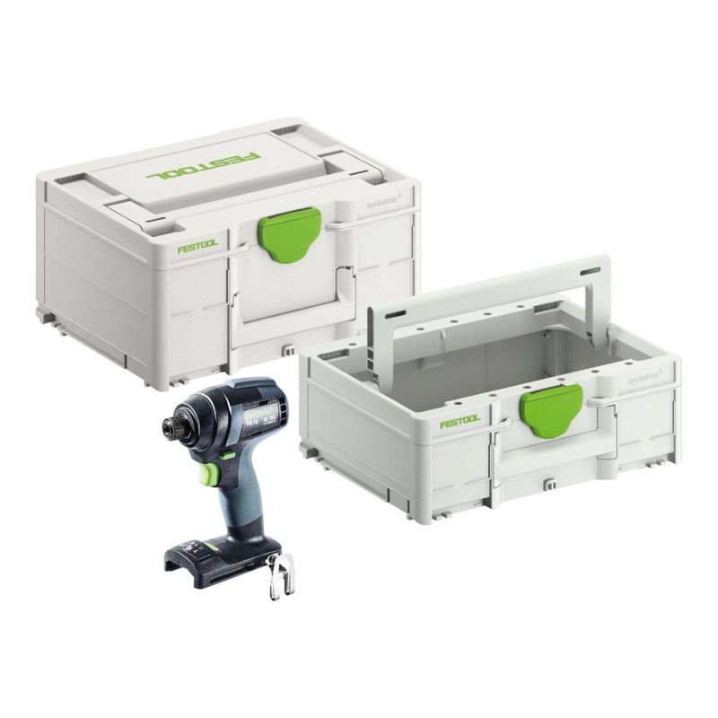 Festool TID 18-Basic Llave de impacto a batera 18V 180Nm 1/4" (576481) (incl. Systainer ToolBox SYS3 TB M 137)