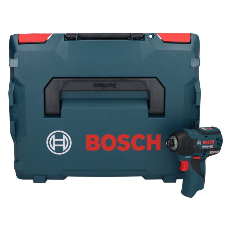 Atornillador de impacto a batera Bosch GDR 12V-110 Professional 12 V 110 Nm 1/4" Brushless + L-Boxx (06019E0003) - sin batera, sin cargador