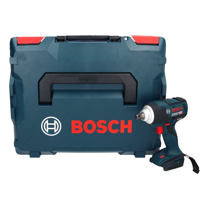 Atornillador de impacto inalmbrico Bosch GDS 18V-300 18 V 300 Nm 1/2" Brushless (06019D8201) + L-Boxx - sin batera, sin cargador