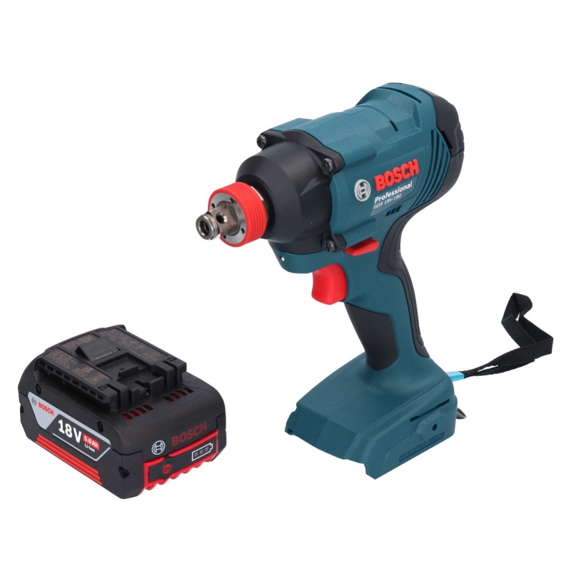 Atornillador de impacto inalmbrico Bosch GDX 18V-180 18 V 180 Nm 1/2" + 1x batera 5.0 Ah - sin cargador