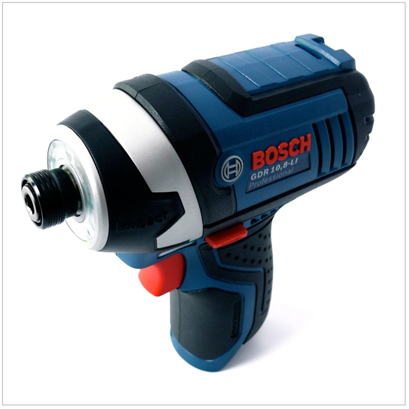 Atornillador de impacto inalmbrico Bosch GDR 10,8 V Li-Ion Professional Solo, solo el dispositivo, sin batera, sin cargador