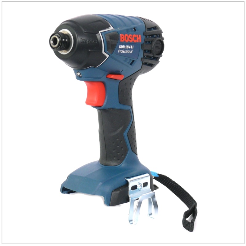 Atornillador de impacto inalmbrico Bosch GDR 18 V Li-ion SOLO - solo el dispositivo sin accesorios, sin batera, sin cargador, sin estuche