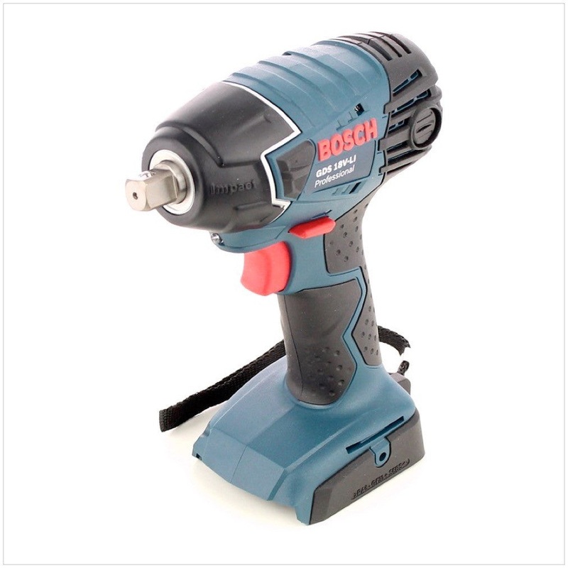 Atornillador de impacto inalmbrico Bosch GDS 18 V-LI 18V 180Nm 1/2" + 1x batera 5.0Ah - sin cargador