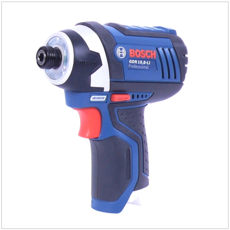 Bosch GDR 10.8-Li 10,8 V Li-Ion Professional Atornillador de impacto giratorio a batera, el dispositivo con inserto para L-BOXX, sin batera, sin cargador