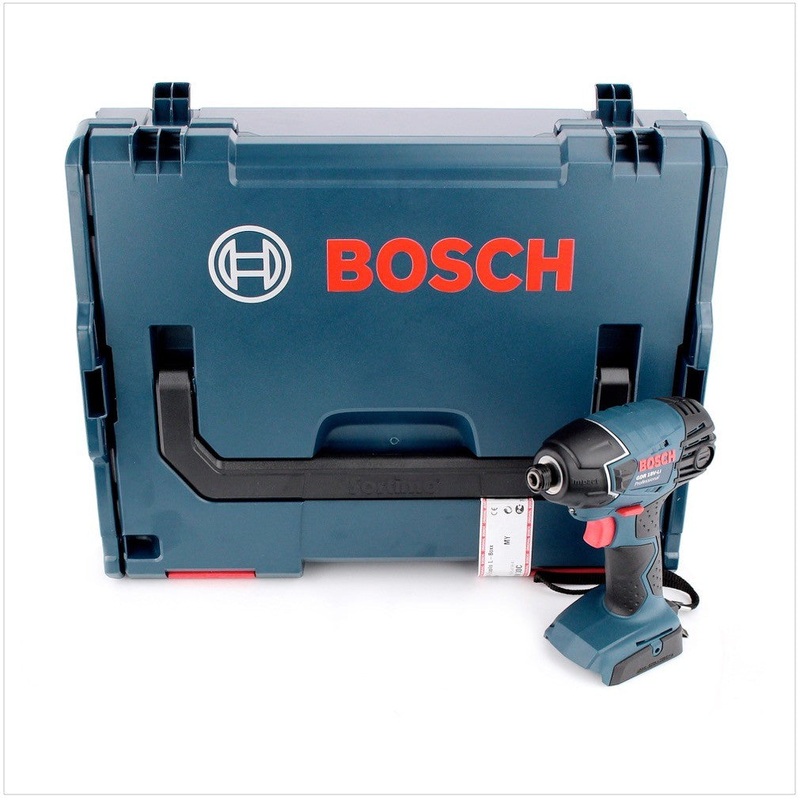 Bosch GDR 18 V-LI 18 V Atornillador de impacto giratorio a batera solo dispositivo en L-Boxx (06019A130C)