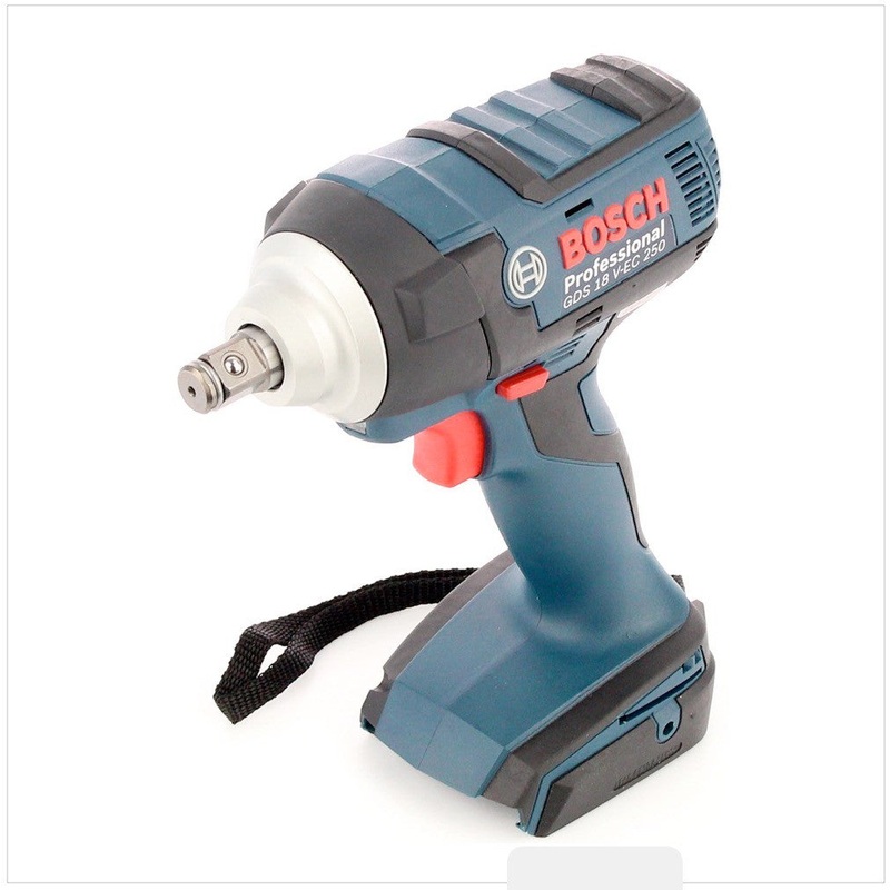 Bosch GDS 18 V-EC 250 Professional atornillador de impacto a batera sin escobillas con inserto y batera GBA 6 Ah L-Boxx ready