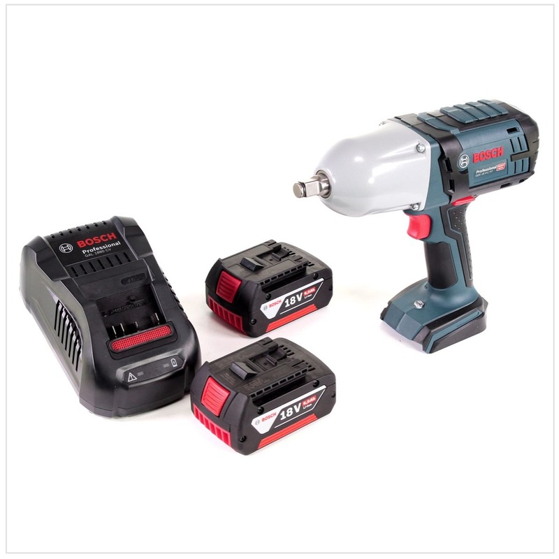 Bosch Atornillador de impacto giratorio a batera GDS 18 V-LI HT 18V 650Nm 1/2" + 2x batera 6.0Ah + cargador