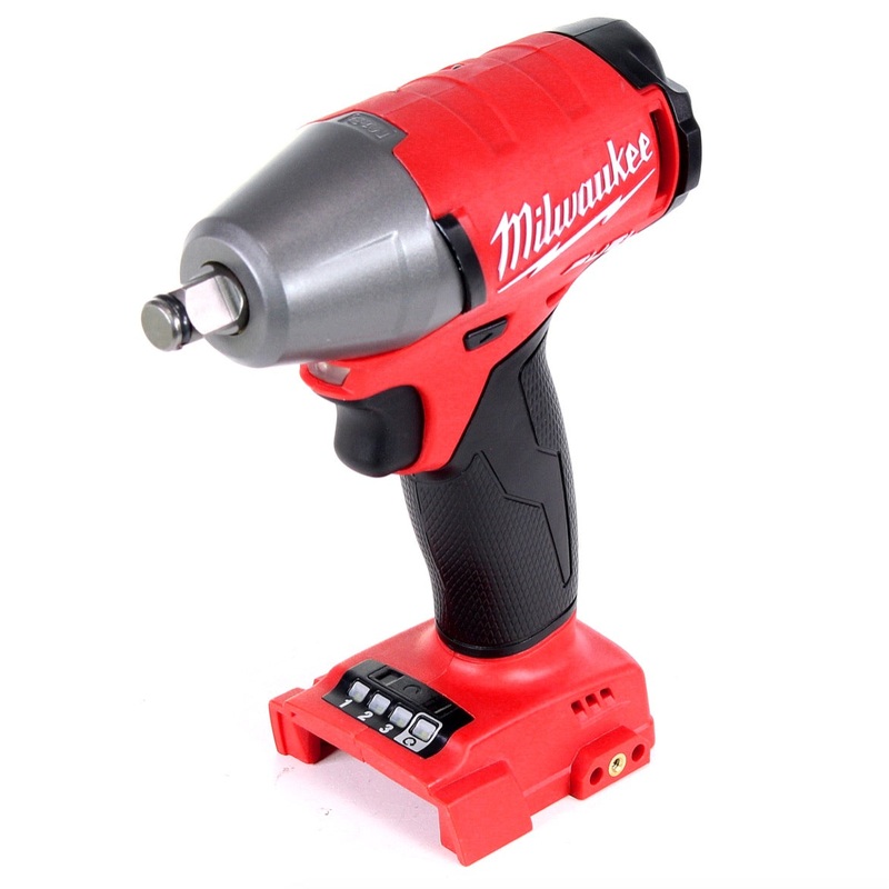 Milwaukee M18 FIWF12-0 18 V Li-Ion '' Llave de impacto inalmbrica cuadrada sin escobillas Solo con anillo elstico - sin batera, sin cargador (4933451070)