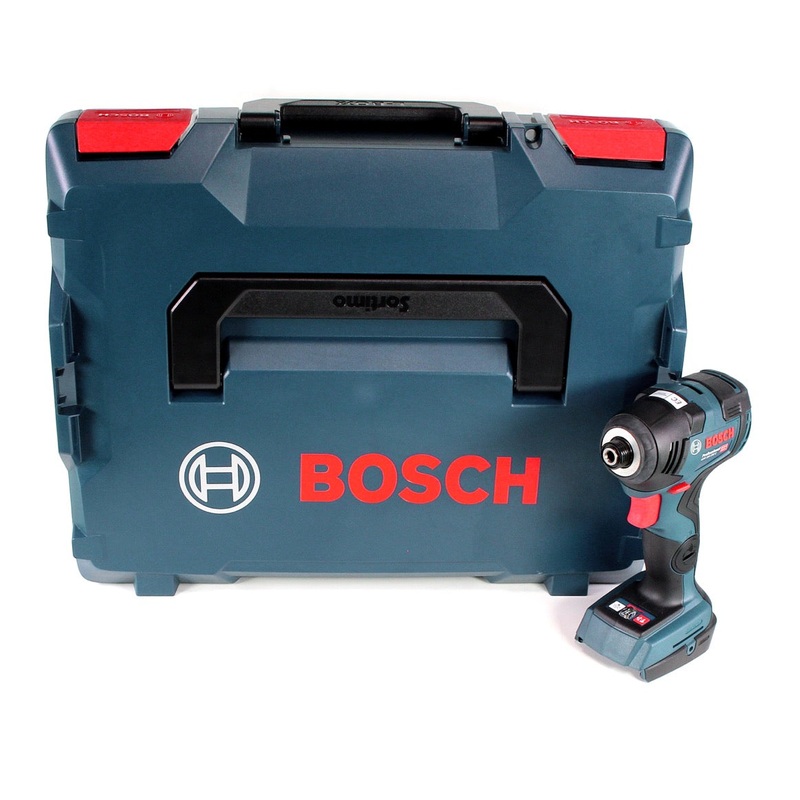 Bosch GDR 18 V-200 C llave de impacto rotativa a batera 1/4" 18V 200Nm Solo en L-Boxx - sin batera ni cargador