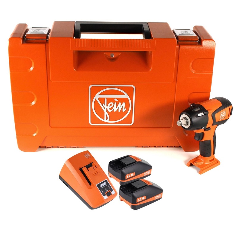 Atornillador de impacto a batera FEIN ASCD 18-300 W2 18V 290Nm (71150664000) en maletn con 2 bateras de 3,0 Ah y cargador