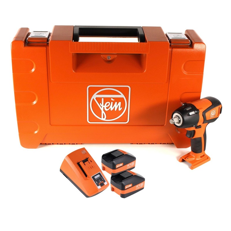 Atornillador de impacto a batera FEIN ASCD 18-300 W2 18V 290Nm (71150664000) en maletn con 2 bateras de 6,0 Ah y cargador
