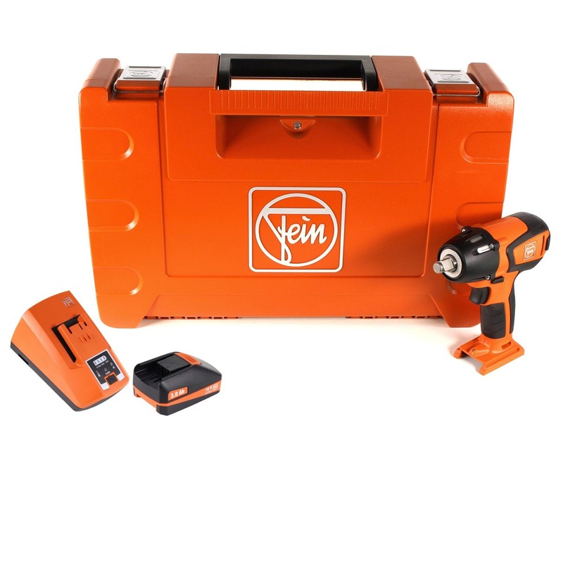 Atornillador de impacto a batera FEIN ASCD 18-300 W2 18V 290Nm (71150664000) en maletn con batera de 3,0 Ah y cargador