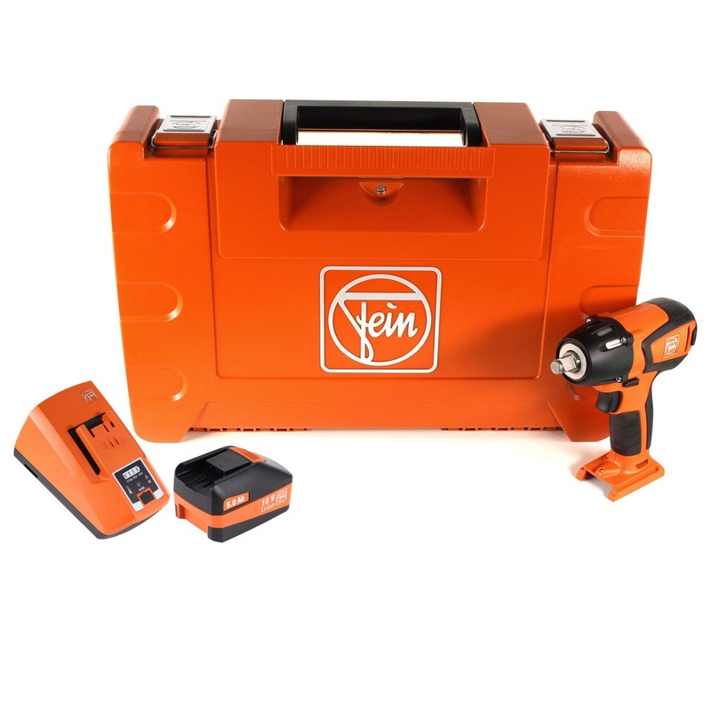 Atornillador de impacto a batera FEIN ASCD 18-300 W2 18V 290Nm (71150664000) en maletn con batera de 6,0 Ah y cargador