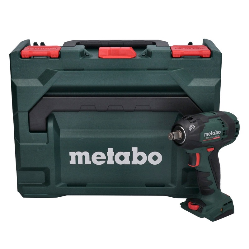 Metabo SSW 18 LTX 300 BL Llave de impacto a batera 18 V 300 Nm 1/2" sin escobillas (602395840) + metaBOX - sin batera, sin cargador