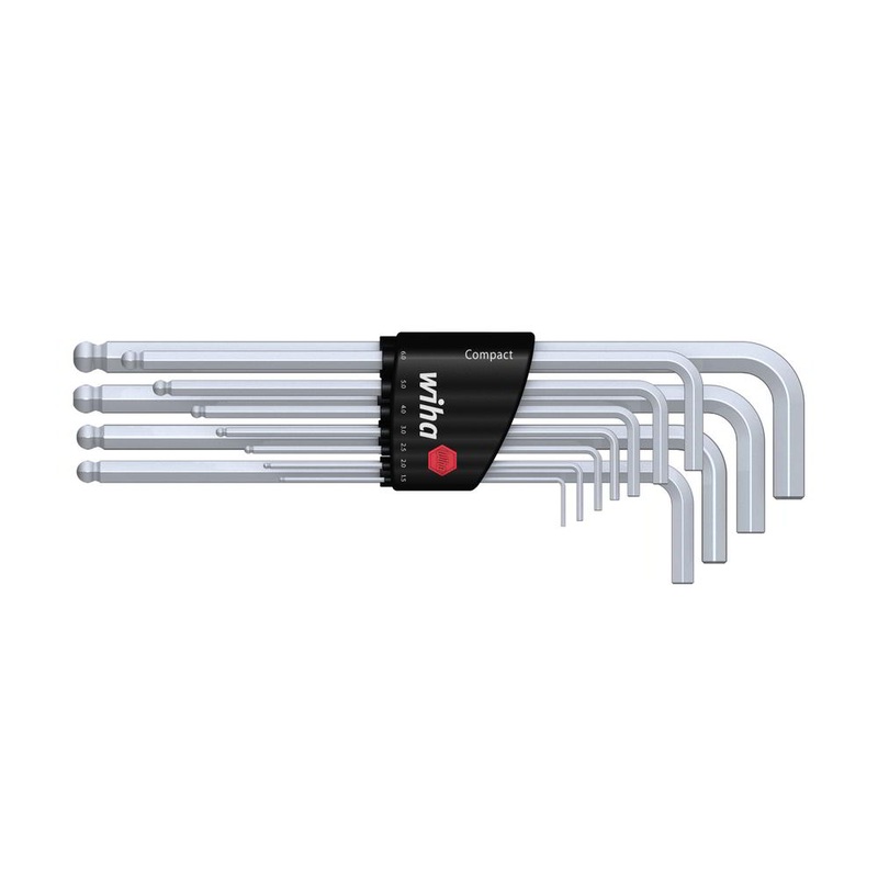 Juego de destornilladores angulares WIHA 369 H11 Soporte compacto de 11 piezas (4000880043)