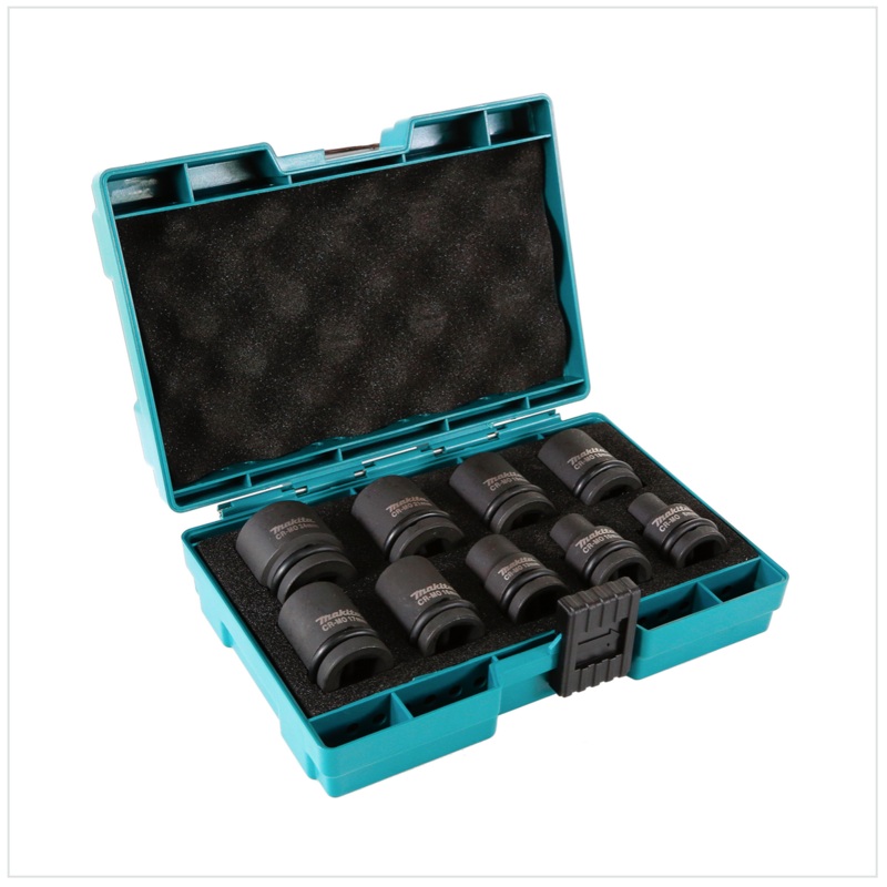 Juego de tuercas para llaves de tubo Makita 1/2" 9 piezas ( D-41517 )