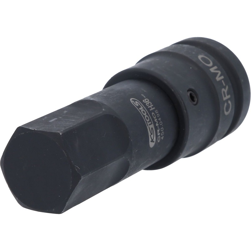 KS TOOLS Vaso con punta de potencia de 1", hexgono interior, largo, 36 mm ( 450.0498 )