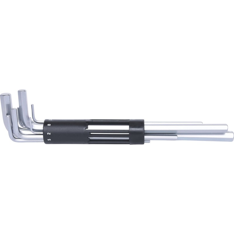 KS TOOLS Juego de llaves allen 3 en 1, 8 piezas XL ( 151.2080 )