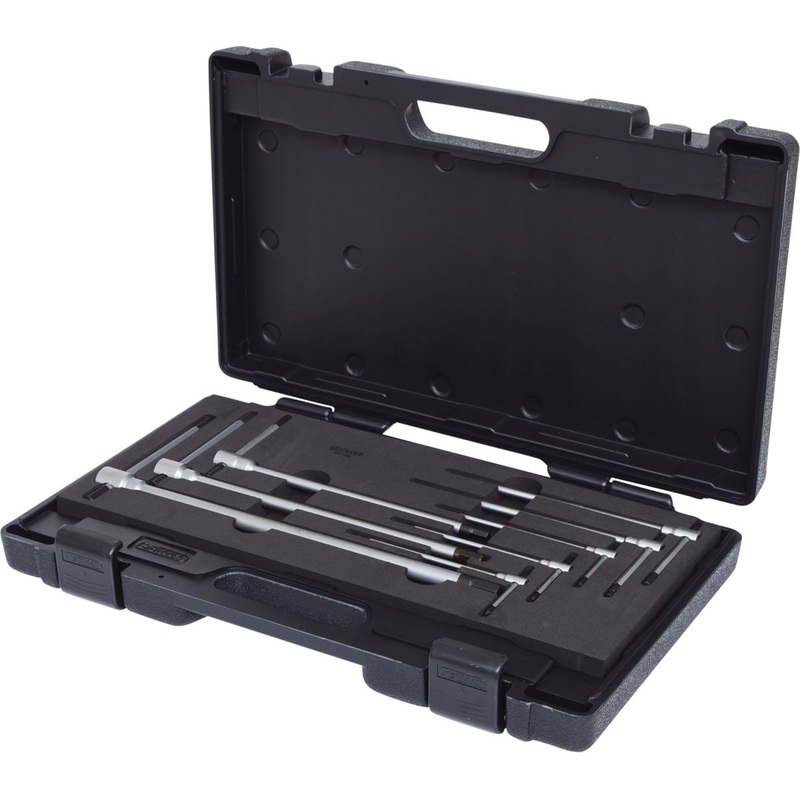KS TOOLS Juego de llaves Allen con mango en T de 3 vas, 8 piezas ( 158.5100 )