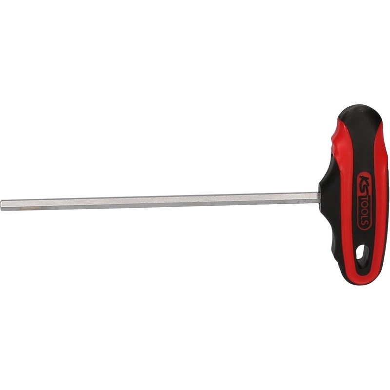KS TOOLS Llave Allen con mango en T, 5 mm, 185 mm ( 158.8035 )