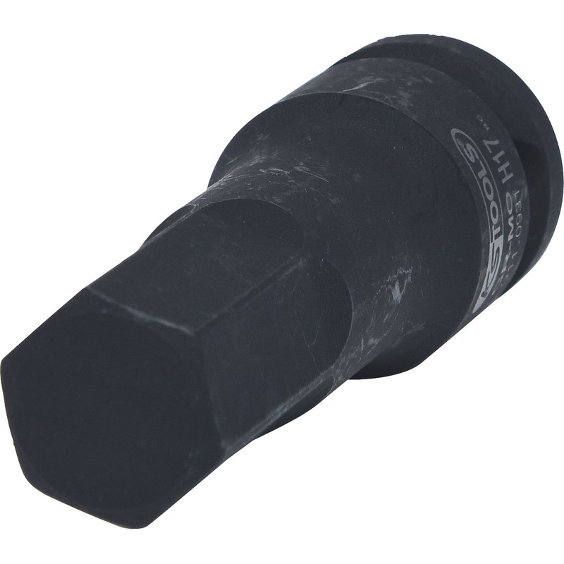 KS TOOLS Vaso con punta de impacto de 1/2", hexgono interior, 17 mm ( 911.0931 )