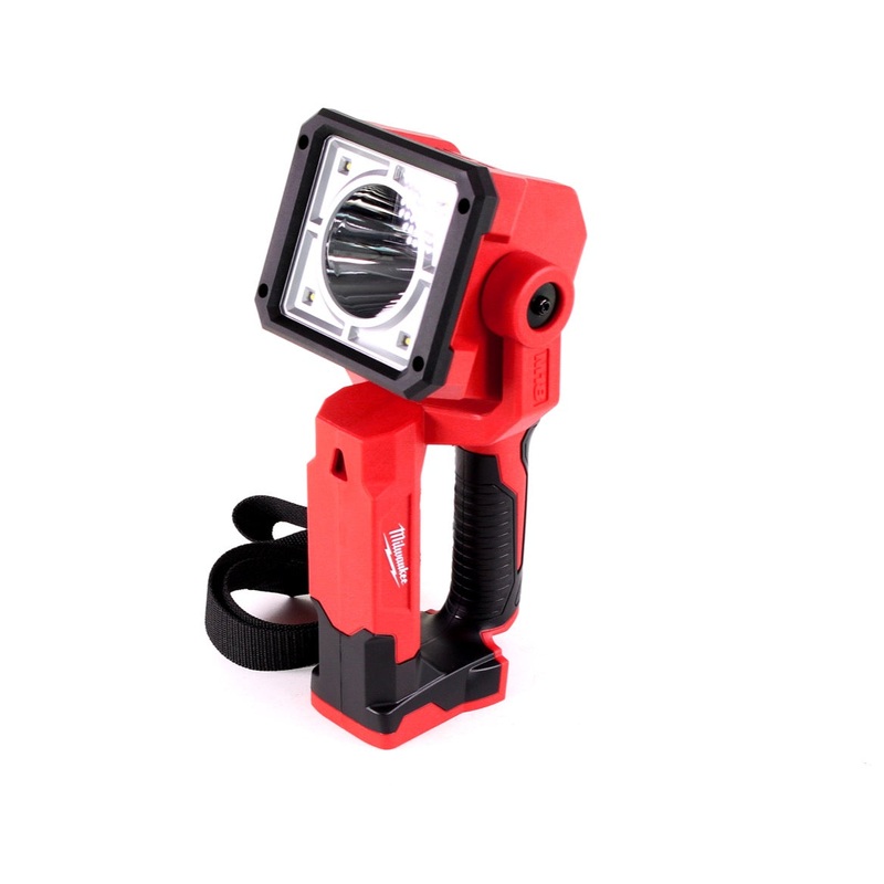 Foco LED de mano Milwaukee M18 SLED-0 con batera de 1250 lmenes solo - sin batera, sin cargador (4933459159)