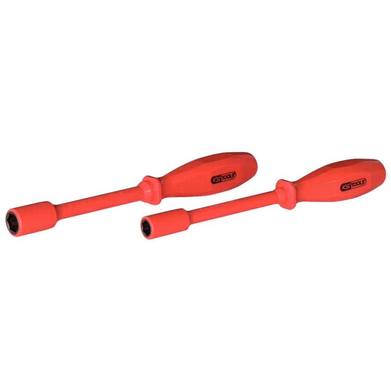 Destornillador de vaso KS TOOLS con aislamiento protector, 13 mm ( 117.1243 )