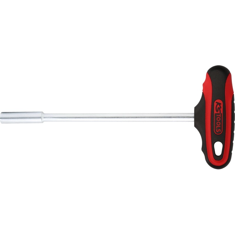 Destornillador para tuercas con mango en T KS TOOLS, largo, 14 mm ( 158.5014 )
