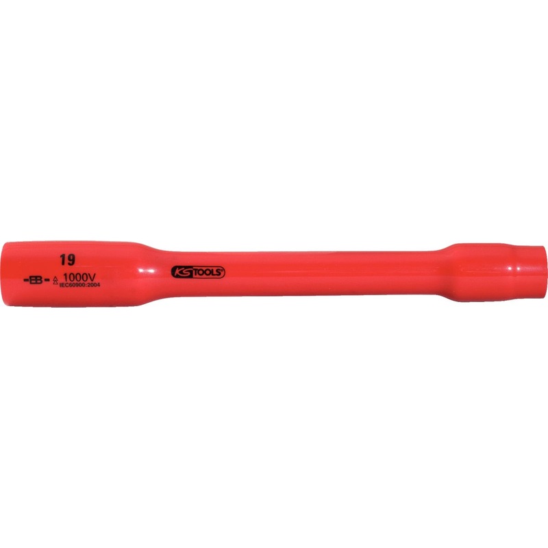 Vaso KS TOOLS 1/2" con aislamiento protector, XL, 22mm, 255mm ( 117.1385 )