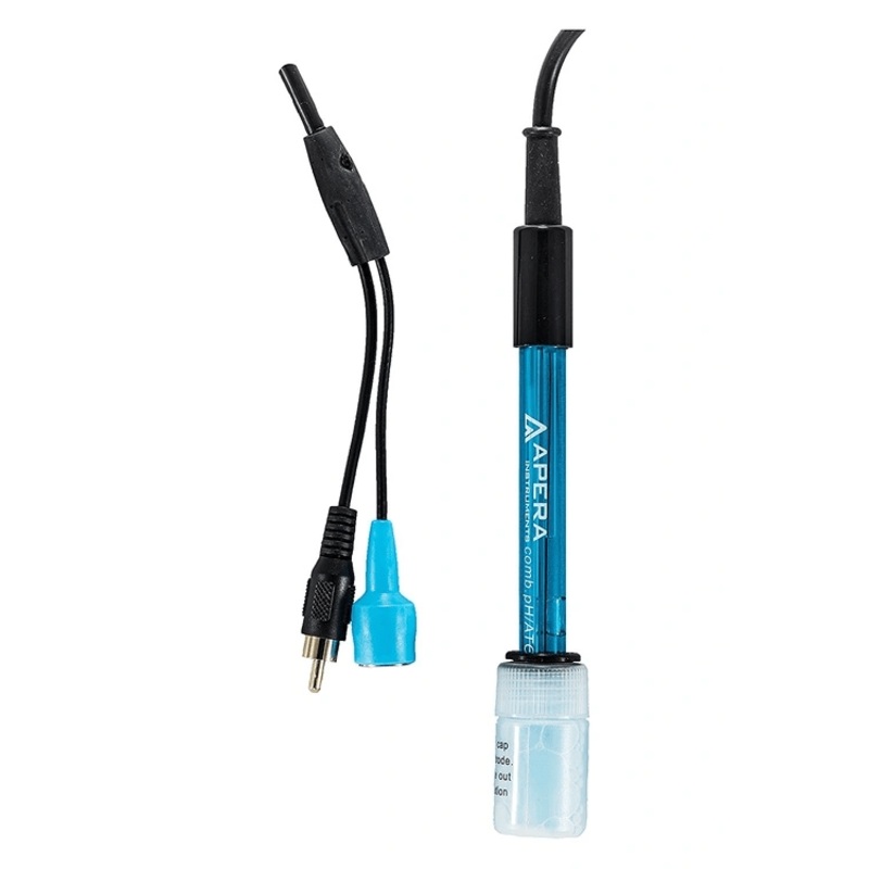 201T-F All-in-one pH/Temp. Electrode, BNC/RCA Connector