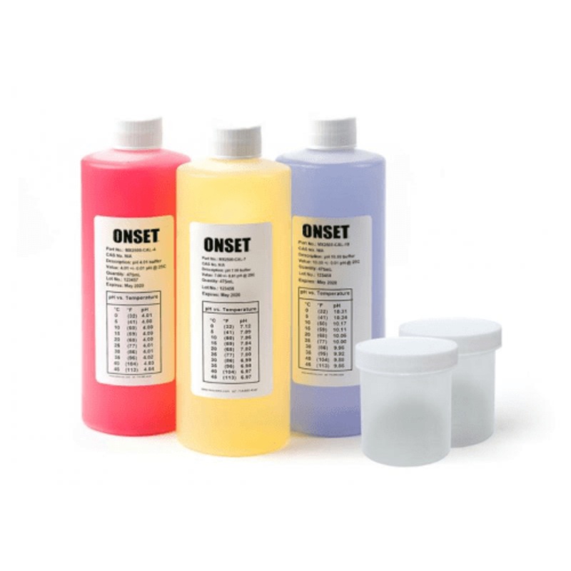 MX2500 Calibration Kit (Calibration Beaker and 4, 7, 10 Buffers)