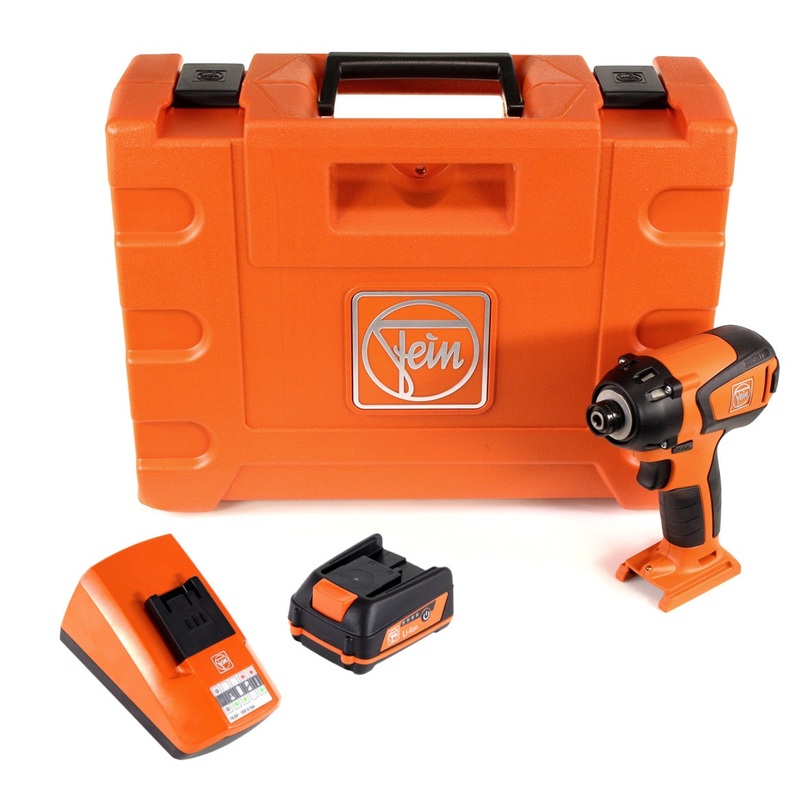 Atornillador de impacto a batera FEIN ASCD 12-150 W4 Select Li-Ion sin escobillas + 1x batera 3,0 Ah + cargador en maletn de herramientas
