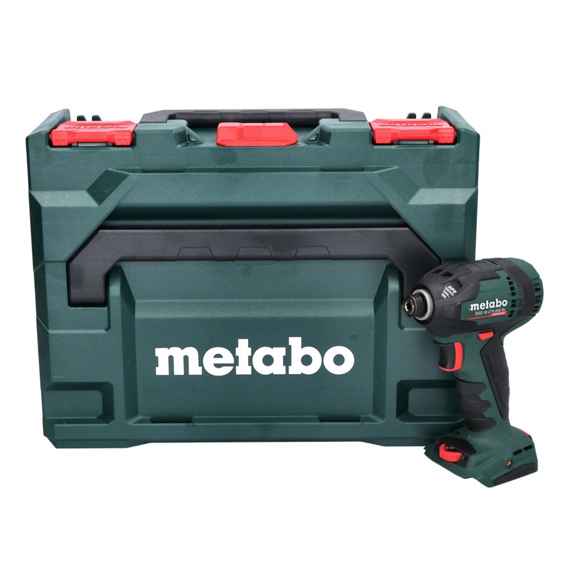 Metabo SSD 18 LTX 200 BL Llave de impacto a batera 18 V 200 Nm 1/4" sin escobillas + metaBOX (602396840) - sin batera, sin cargador
