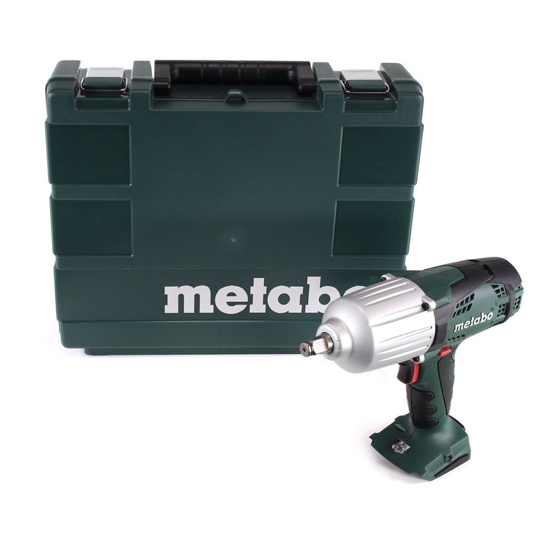 Metabo SSW 18 LTX 600 llave de impacto a batera 18V 600Nm 1/2" solo + maletn - sin batera, sin cargador