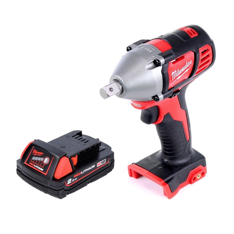 Milwaukee M18 BIW12-201 llave de impacto inalmbrica 18 V 240 Nm 1/2" + 1x batera 2,0 Ah - sin cargador