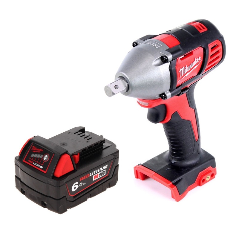 Milwaukee M18 BIW12-601 llave de impacto inalmbrica 18 V 240 Nm 1/2" + 1x batera 6,0 Ah - sin cargador