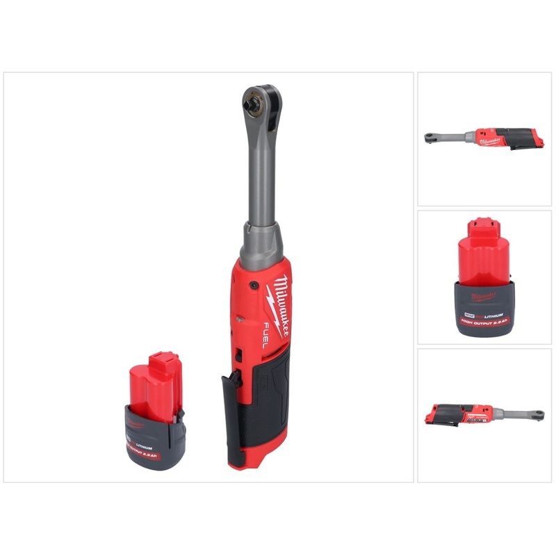 Milwaukee M12 FHIR14LR-251 batera de trinquete de alta velocidad 12 V 47 Nm 1/4" sin escobillas + 1x batera 2,5 Ah - sin cargador