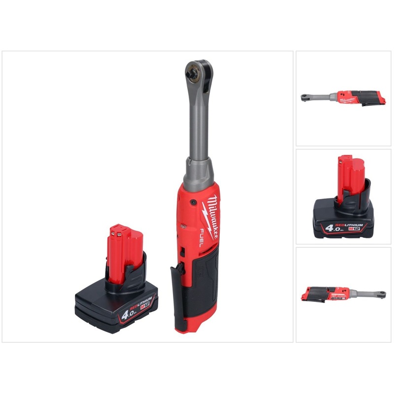 Milwaukee M12 FHIR14LR-401 batera de trinquete de alta velocidad 12 V 47 Nm 1/4" sin escobillas + 1x batera 4,0 Ah - sin cargador