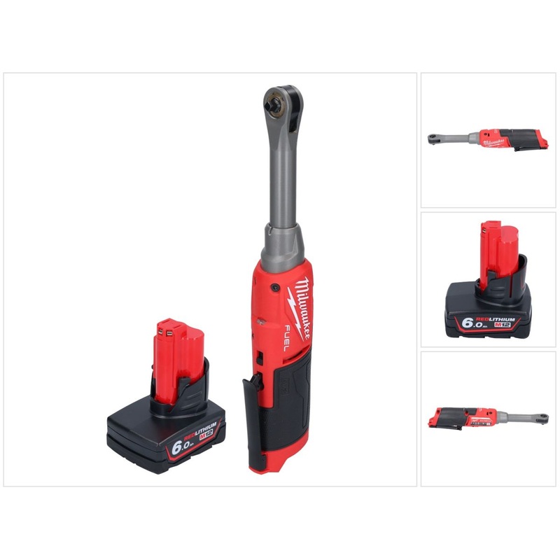 Milwaukee M12 FHIR14LR-601 batera de trinquete de alta velocidad 12 V 47 Nm 1/4" sin escobillas + 1x batera 6,0 Ah - sin cargador