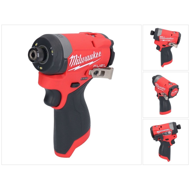 Milwaukee M12 FID2-0 llave de impacto inalmbrica 12 V 170 Nm 1/4" solo sin escobillas (4933479876) - sin batera, sin cargador