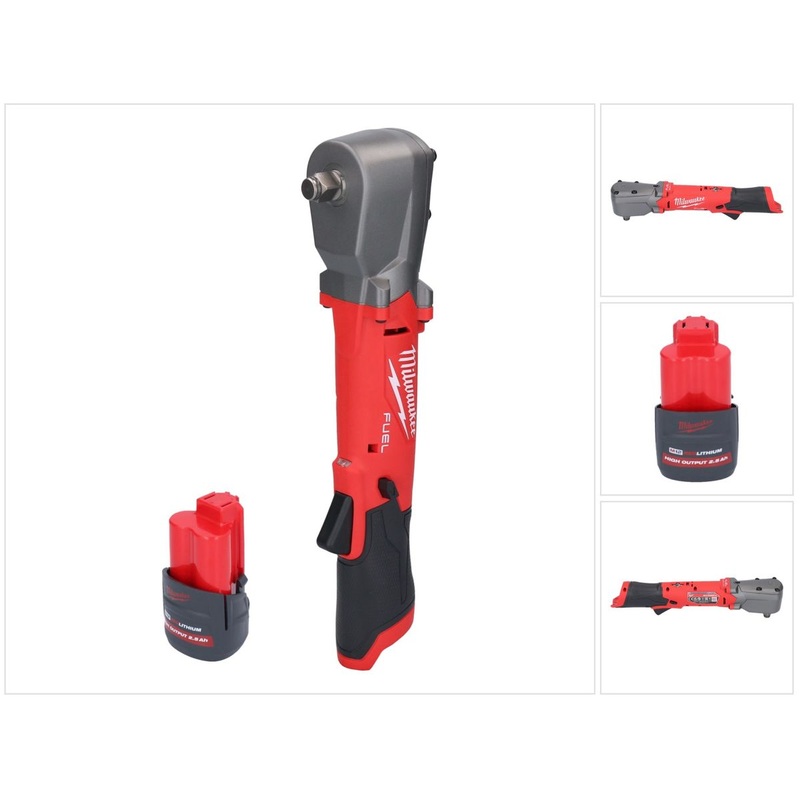 Milwaukee M12 FRAIWF12-251 Llave de impacto angular a batera 12 V 1/2" 270 Nm sin escobillas + 1x batera 2,5 Ah - sin cargador